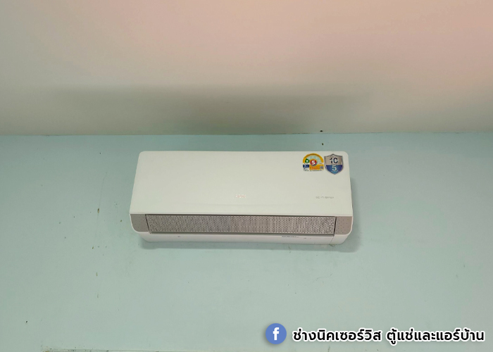 ส่งงานแอร์ใหม่พร้อมติดตั้ง Aux Inverter 2 ชุด